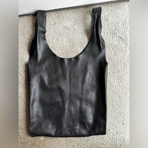 Baggu leather shopper